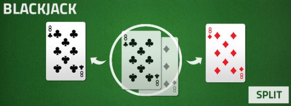 blackjack-online-split