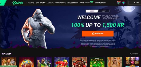 betinia casino recension